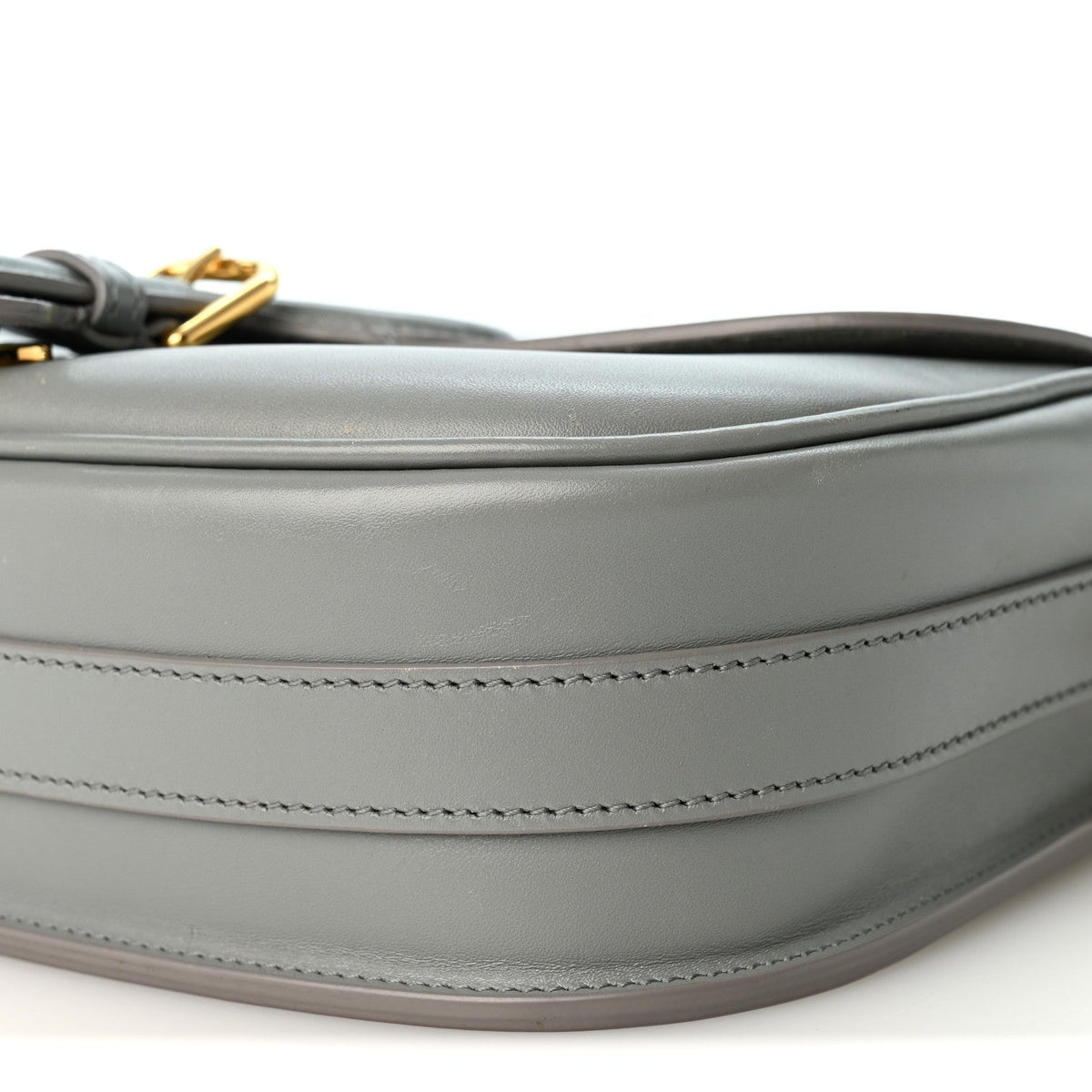 Box Calfskin Medium Bobby Flap Gray