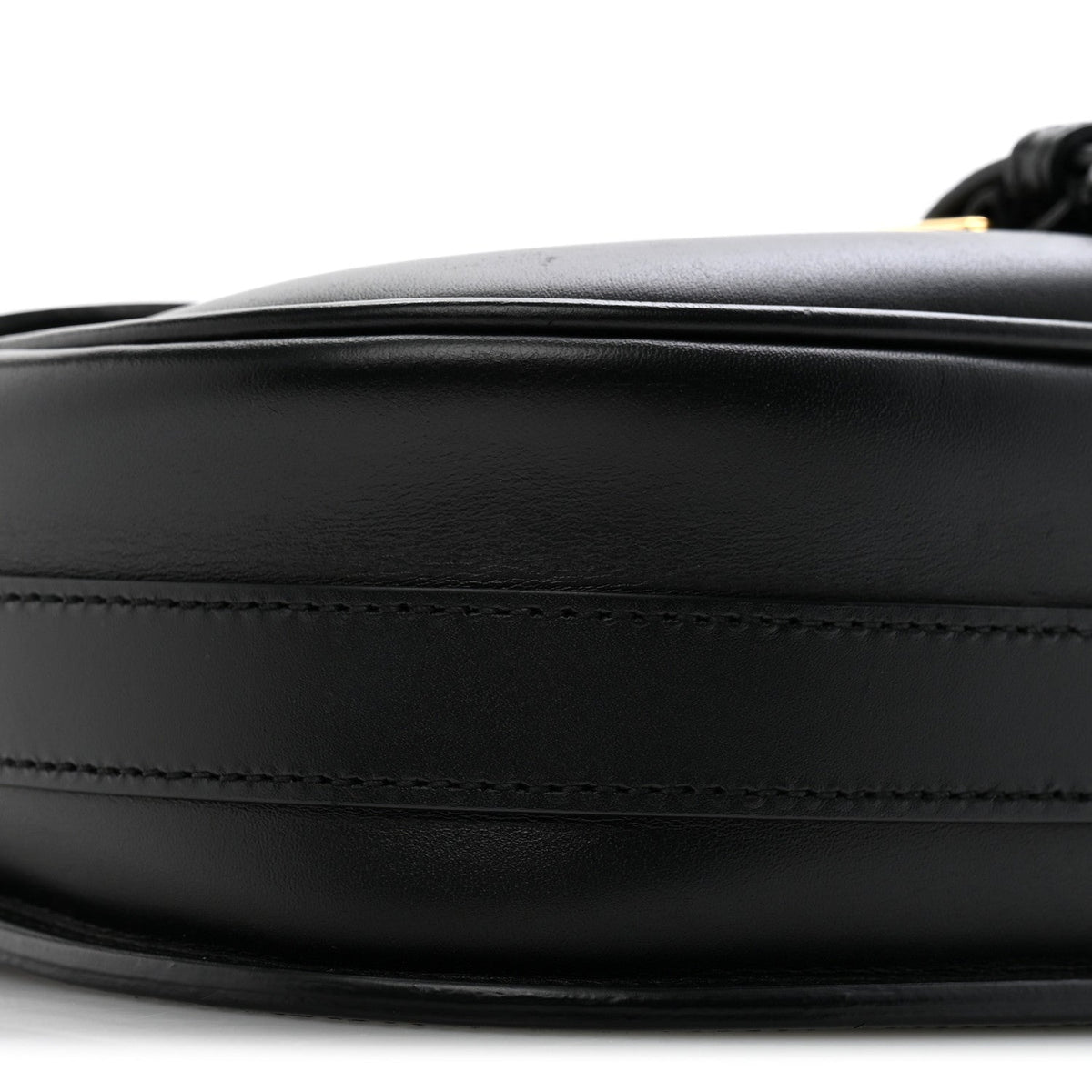 Box Calfskin Medium Bobby Flap Black