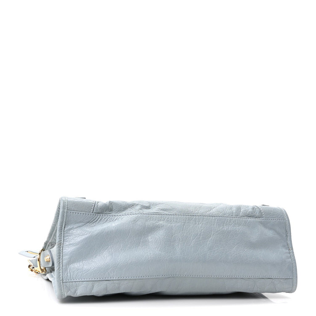 Agneau Giant 12 Gold Hardware City Bleu Opaline