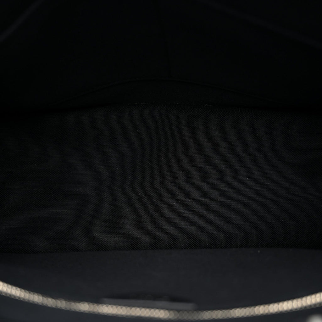 Canvas Embroidered Medium In Cold Blood Book Tote With Strap Black Multicolor