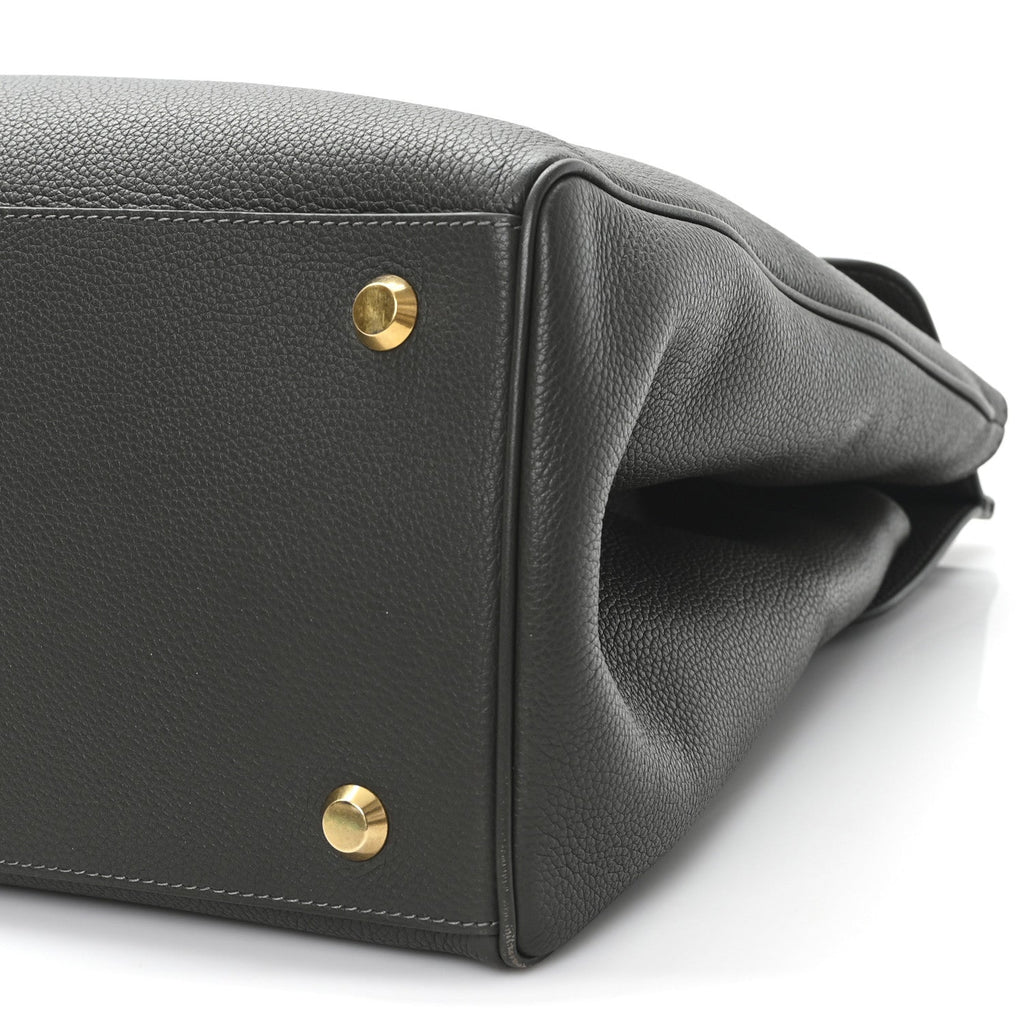 Grained Calfskin Carrie Cary All Bag Khaki