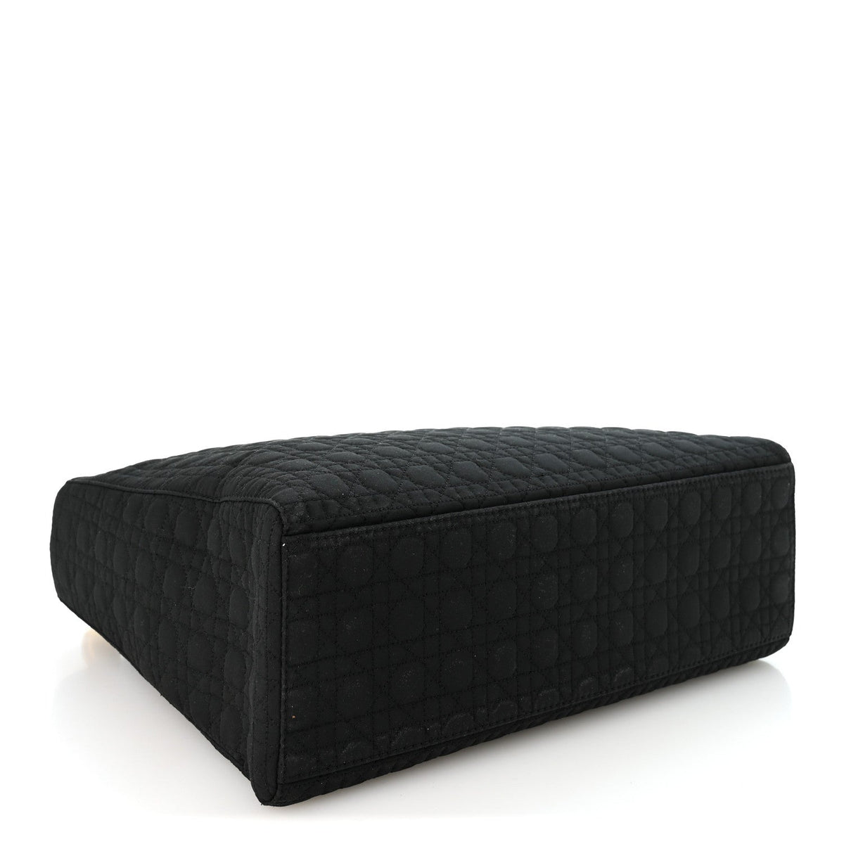 Nylon Cannage Large Lady Dior Black