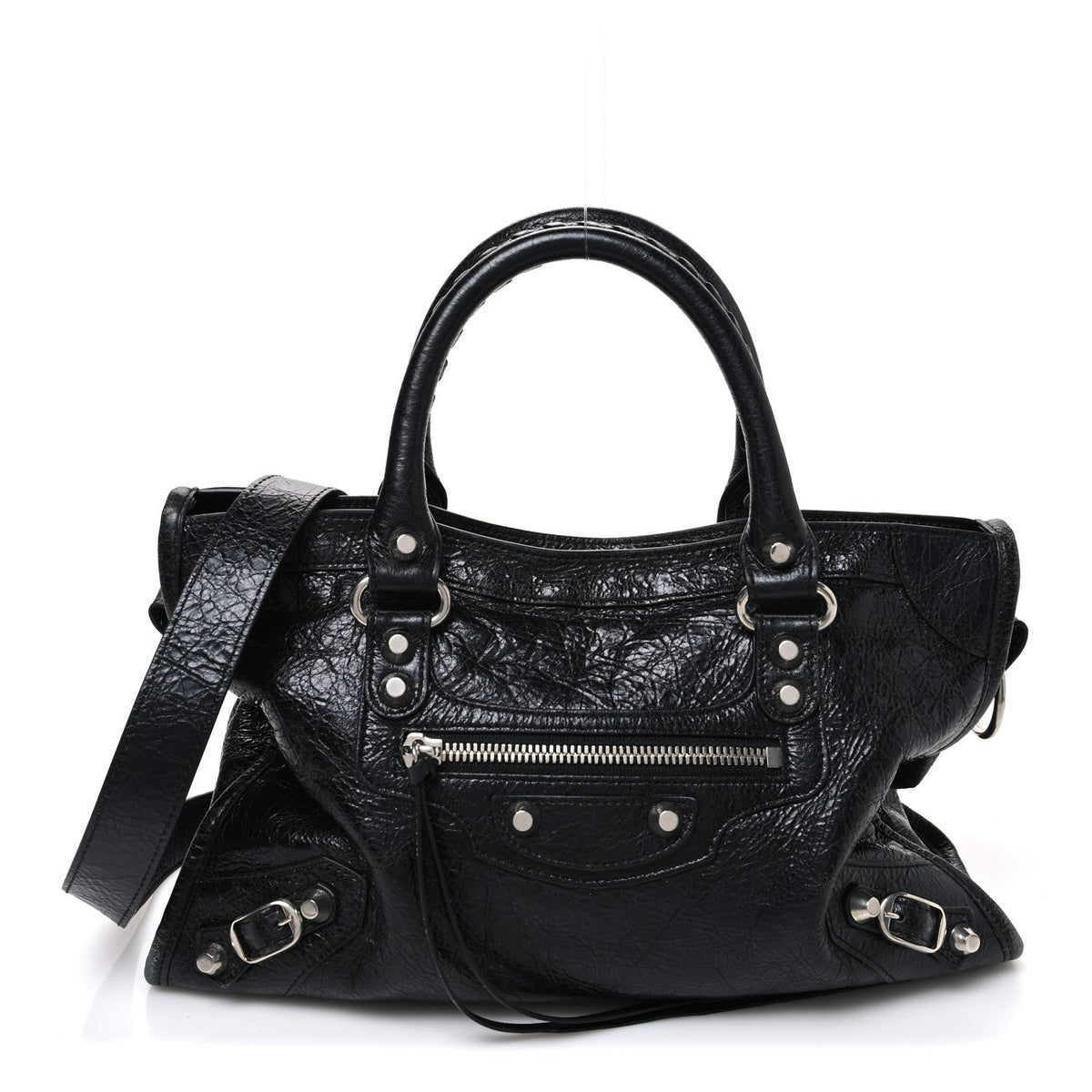 Agneau Arena Silver Hardware Small Le City Black