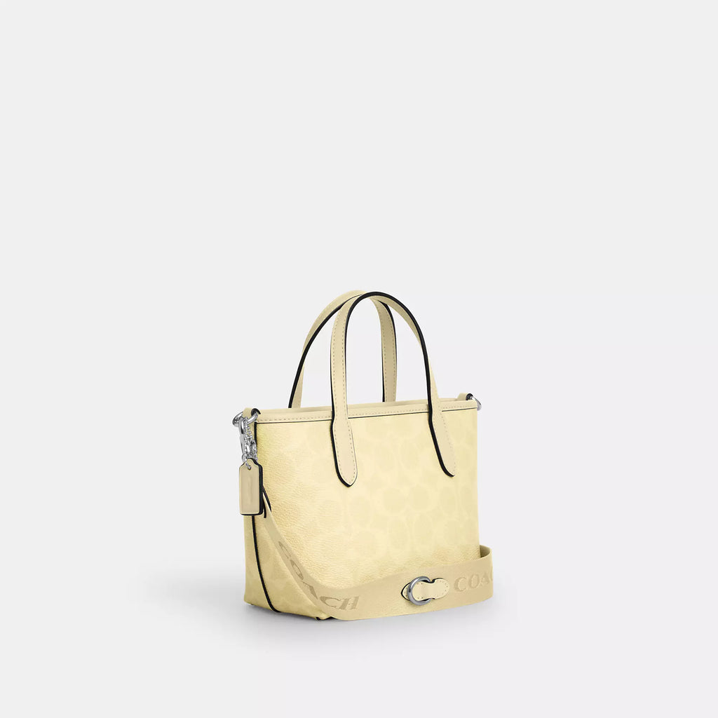 Coach Outlet City Mini Tote Bag In Signature Canvas