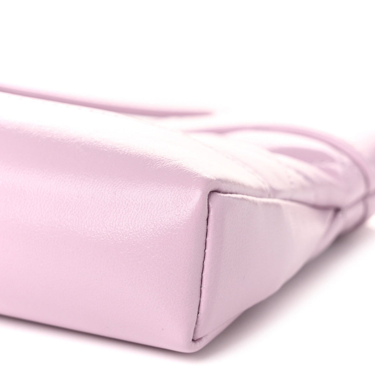 Shiny Lambskin Quilted Nano 31 Shopping Bag Lilac