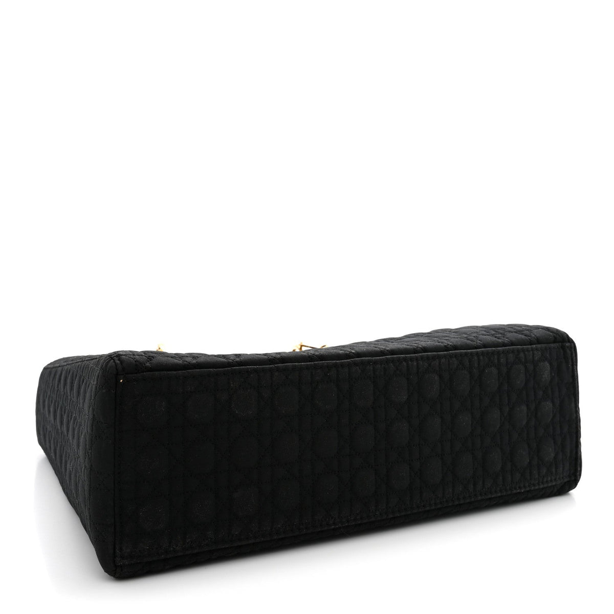 Nylon Cannage Large Lady Dior Black