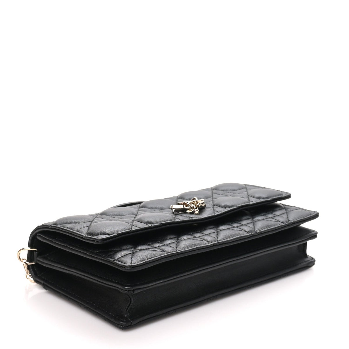 Lambskin Cannage Mini My Dior Bag Black
