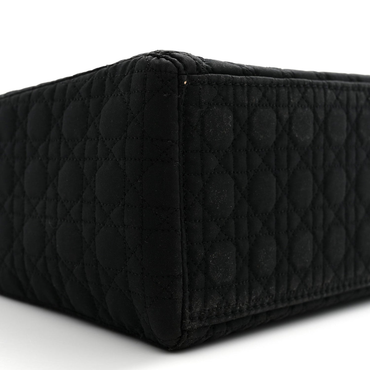 Nylon Cannage Large Lady Dior Black
