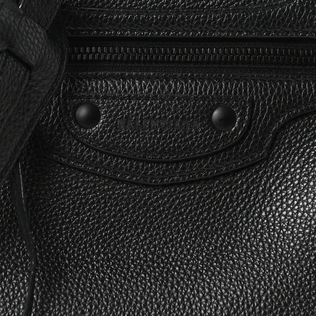 Grained Calfskin Neo Classic Black Hardware S City Black