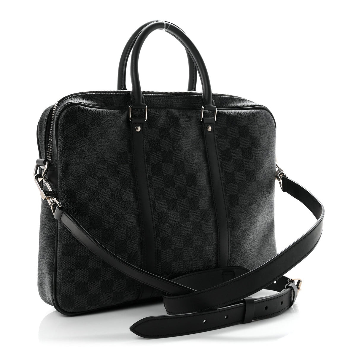 Damier Graphite Porte Documents Voyage PM