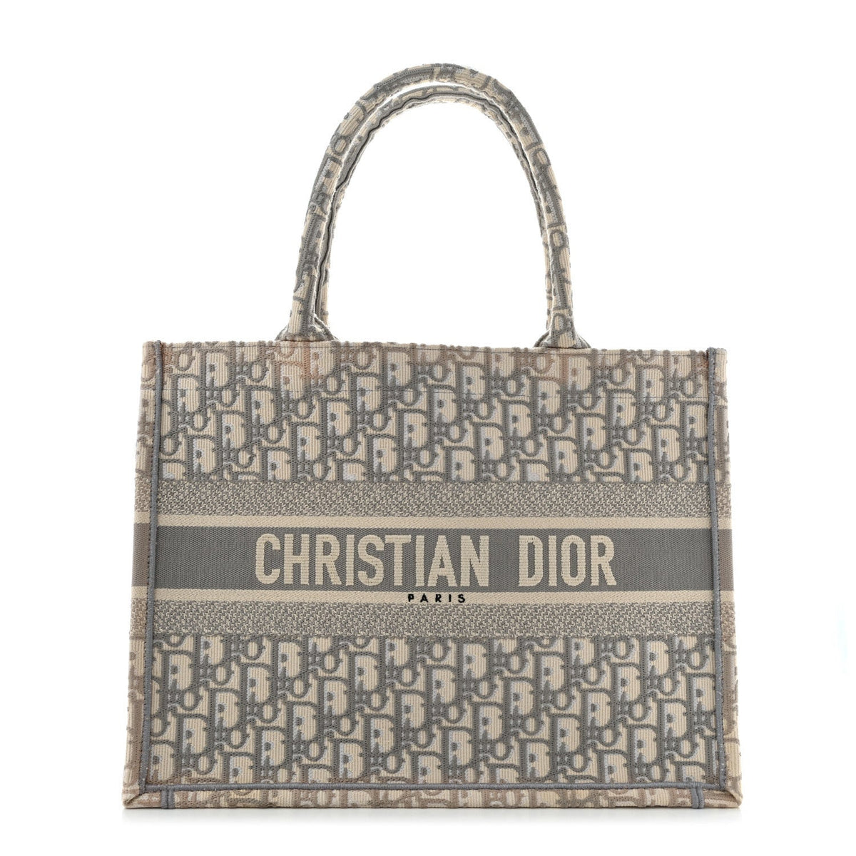 Oblique Medium Book Tote Grey