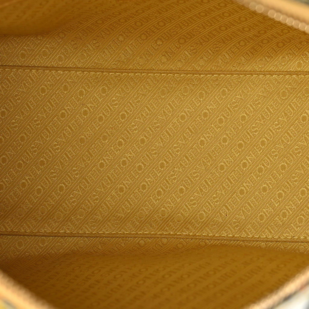 Monogram Pulp Defile Weekender PM Yellow