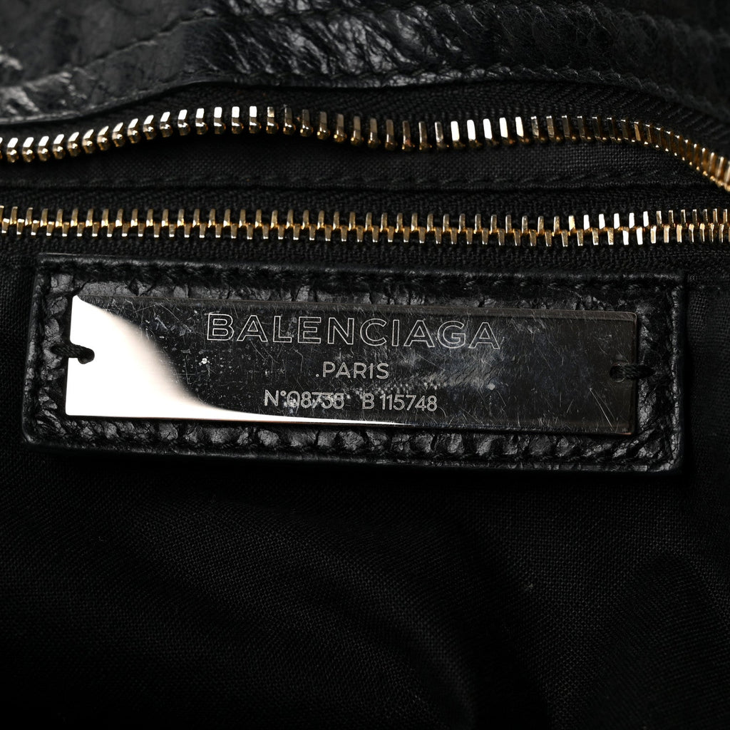 Agneau Classic Gold Hardware City Black