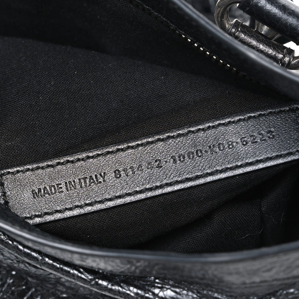 Agneau Arena Silver Hardware Small Le City Black