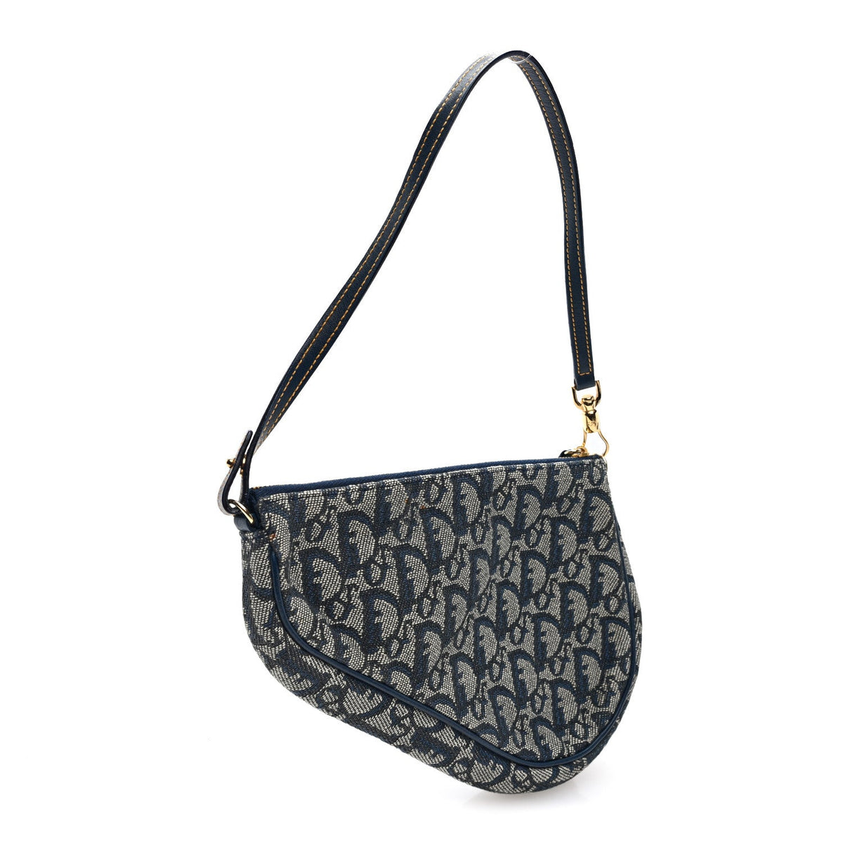 Monogram Mini Saddle Pochette Navy