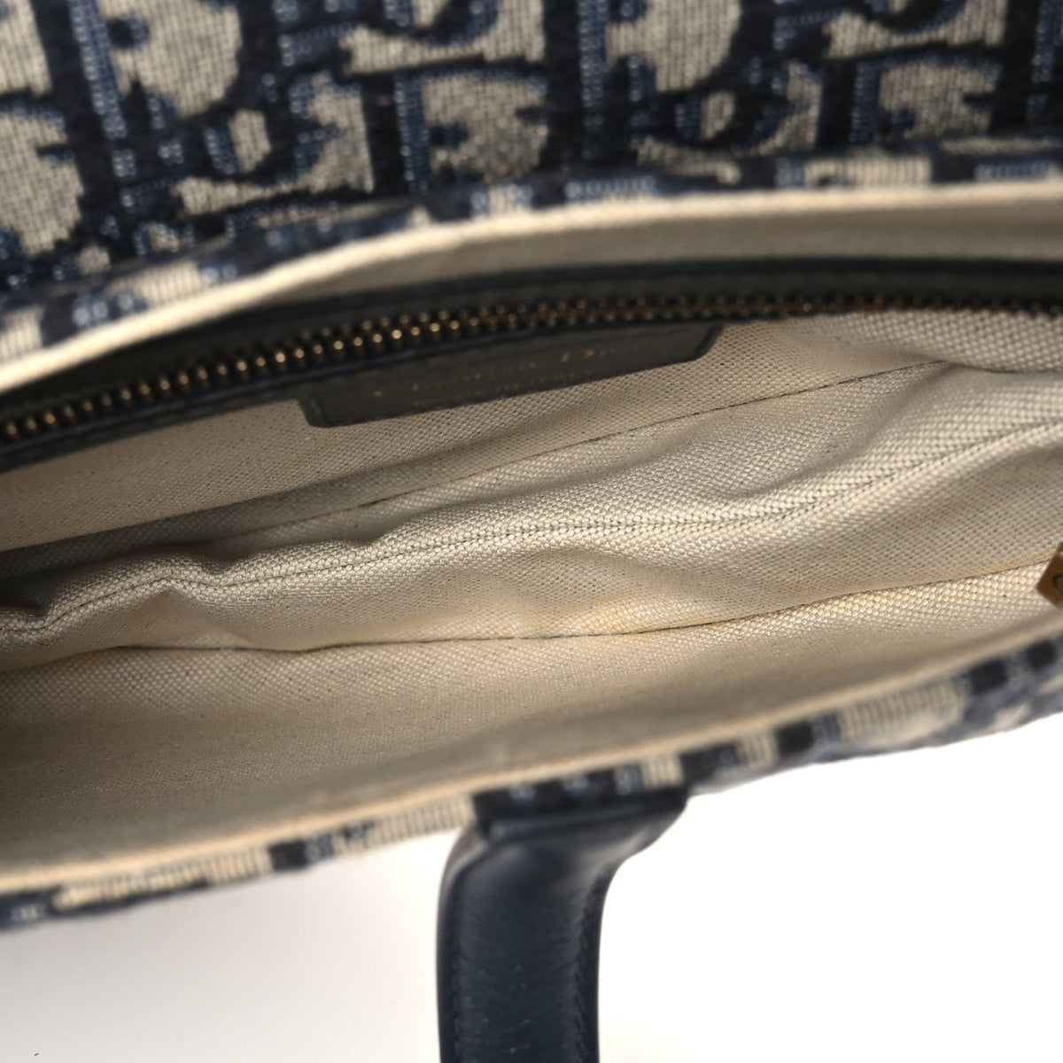 Oblique Saddle Bag Blue