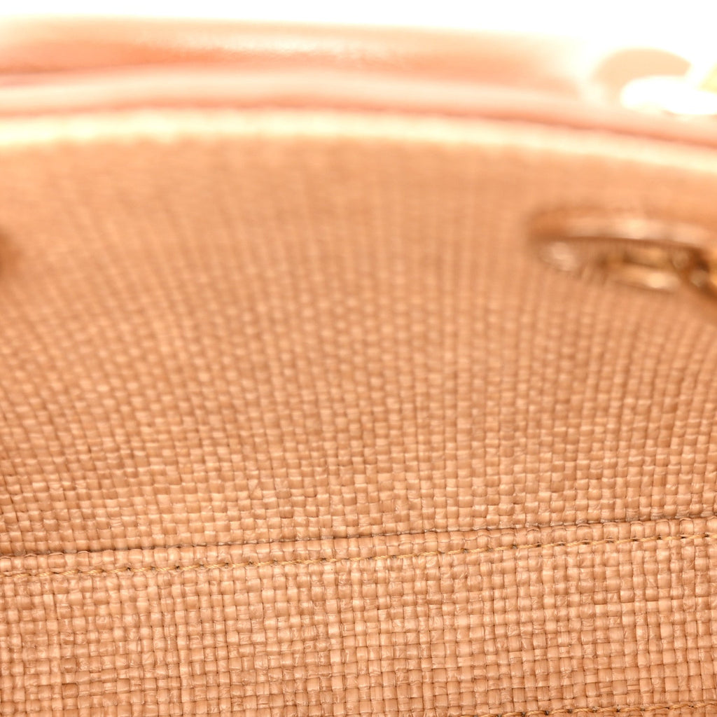 Raffia Micro Cannage Lady D-Joy Natural