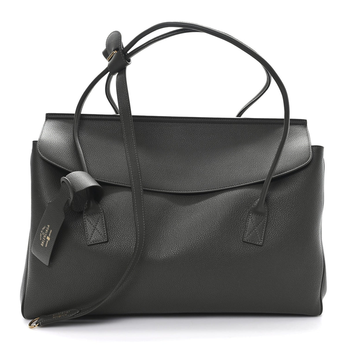 Grained Calfskin Carrie Cary All Bag Khaki