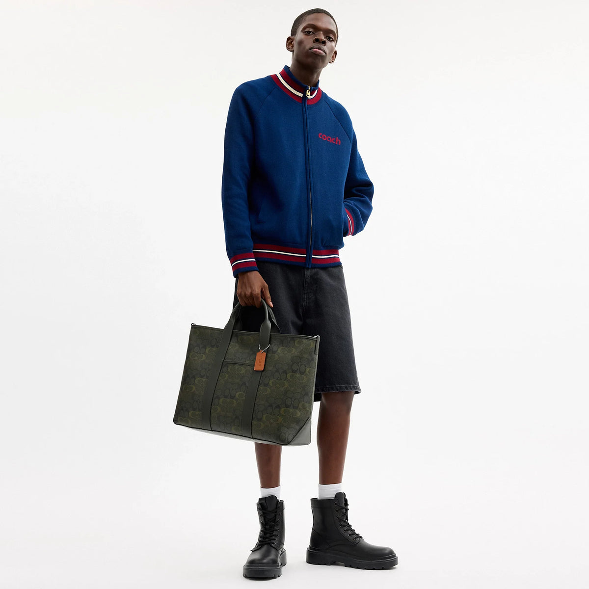 Coach Outlet Grayson Tote Bag In Signature Camo Print